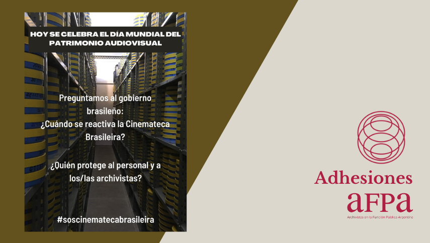Declaración de apoyo a la Cinemateca Brasileira