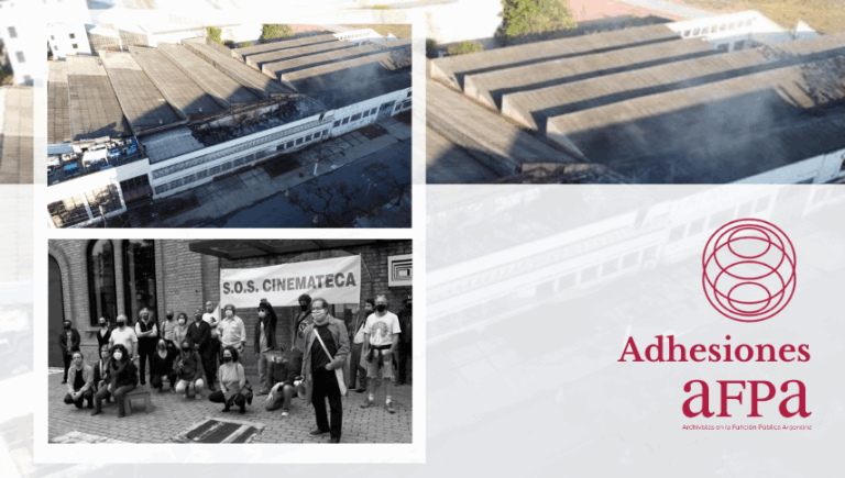 Acerca del incendio en el edificio Cinemateca Brasileira en Vila Leopoldina