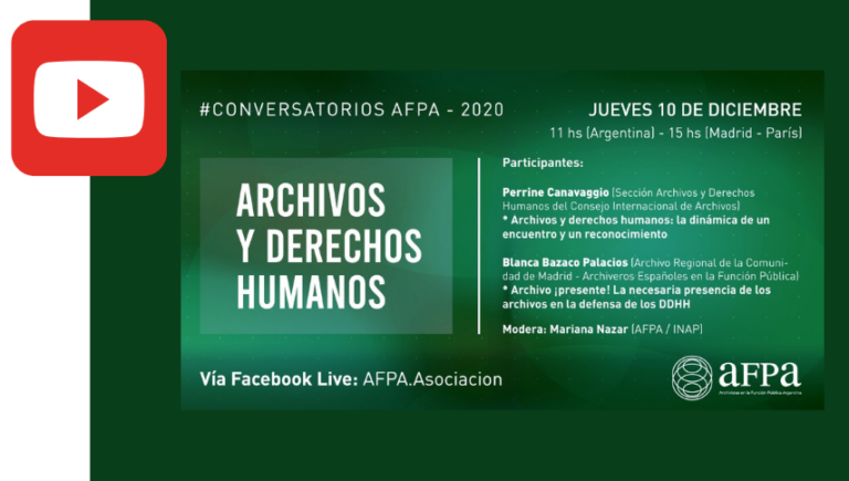 Conversatorio «Archivos y Derechos Humanos»