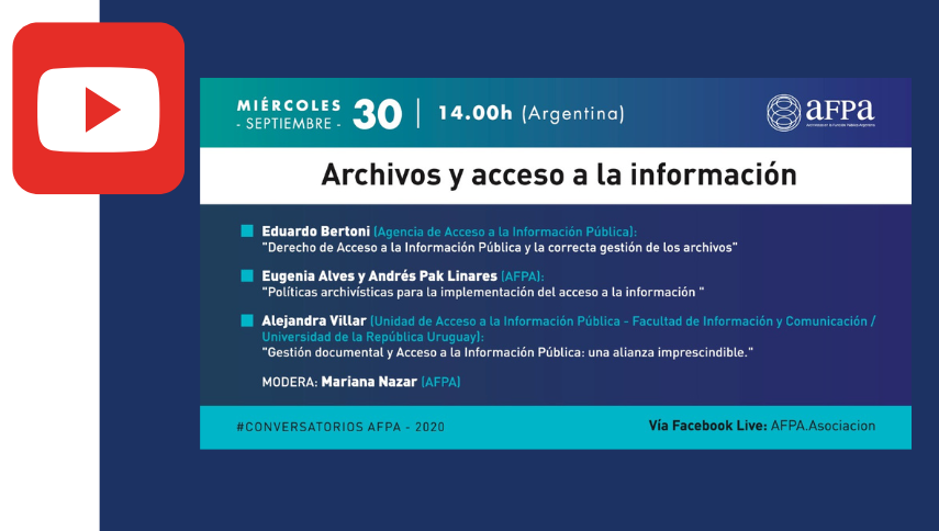 Conversatorio «Archivos y acceso a la información»