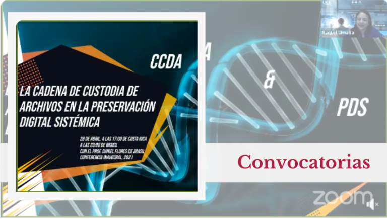 La cadena de custodia de archivos en la preservación digital sistémica