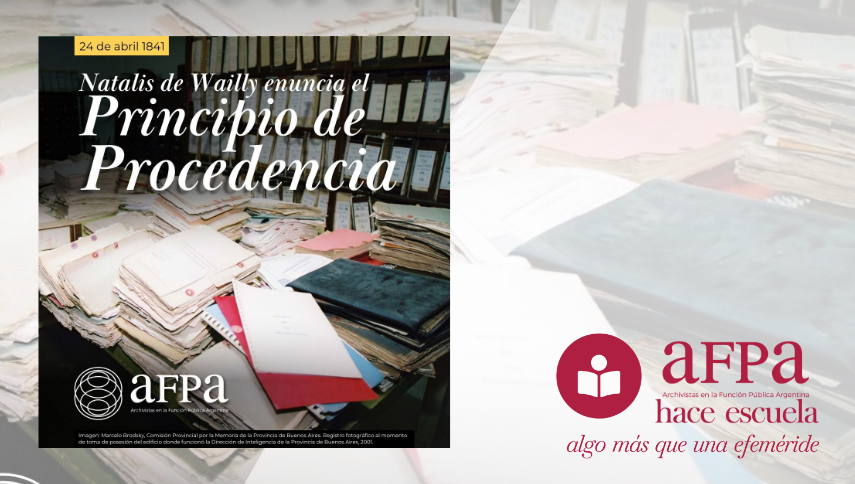 El principio de procedencia: un aniversario para pensar los archivos
